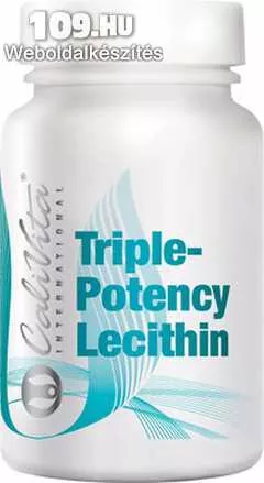 CaliVita Szójalecitin Triple-Potency Lecithin (100 lágyzselatin-kapszula)