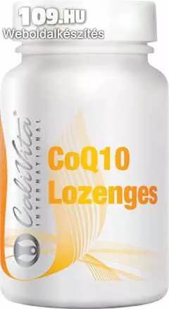 CaliVita Koenzim-Q10 nyelv alá helyezhető CoQ10 Lozenges (30 db tabletta)