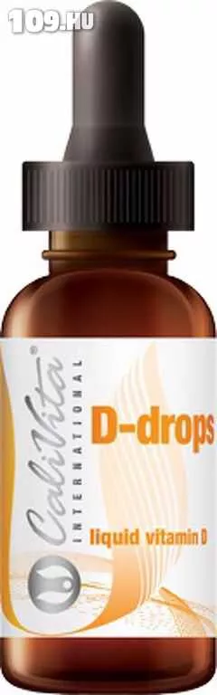 CaliVita D3-vitamin cseppek D-drops (30 ml)