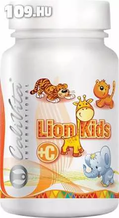 CaliVita C-vitamin gyerekeknek Lion Kids C (90 rágótabletta)